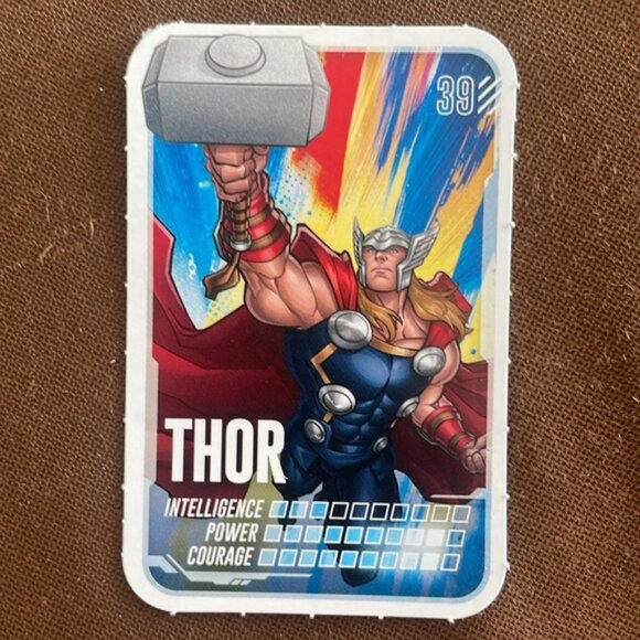 Marvel Collectible Card #39 - THOR - Picture 3 of 3